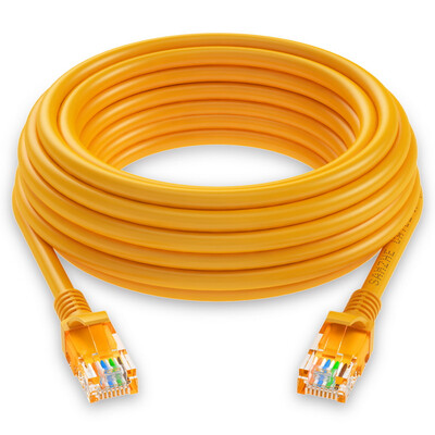 Shanze (SAMZHE) высокоскоростная ультра-пятая кабельная сеть класса CAT5e 100 гигабитный сетевой кабель компьютерная перемычка супер 5 класс готовый кабель желтый 8 м YL-508
Shanze (SAMZHE) высокоскоростная ультра-пятая кабельная сеть класса CAT5e 100 гигабитный сетевой кабель компьютерная перемычка супер 5 класс готовый кабель желтый 8 м YL-508