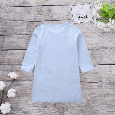 Christmas Baby Girls Dress Long Sleeve Princess Party Dress Kid Clothes AU Stock