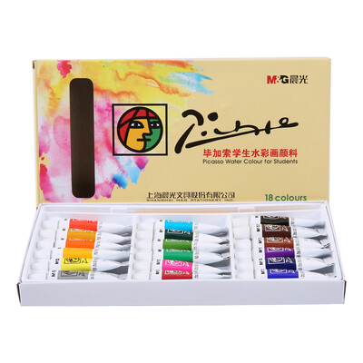 Chenguang ( & G) LPL97612 Picasso Art Students Chinese Painting Paints 12 Colors / Boxes 5ml
Chenguang ( & G) LPL97612 Picasso Art Students Chinese Painting Paints 12 Colors / Boxes 5ml