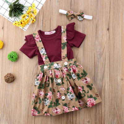 3PCS Newborn Baby Girl Short Fly Sleeve RomperFloral Belt Dress Skirt Outfit US
3PCS Newborn Baby Girl Short Fly Sleeve RomperFloral Belt Dress Skirt Outfit US