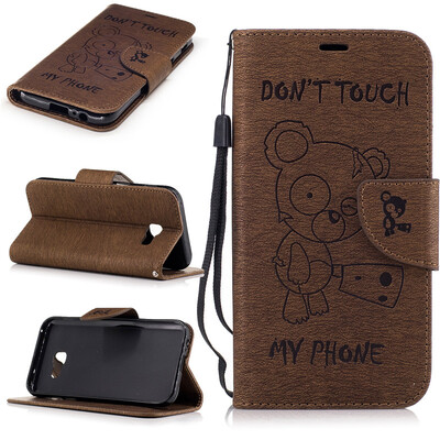 Coffe Bear Embossed PU Leather Wallet Case Classic Flip Cover with Stand Function and Credit Card Slot for SAMSUNG Galaxy A5 2017
Coffe Bear Embossed PU Leather Wallet Case Classic Flip Cover with Stand Function and Credit Card Slot for SAMSUNG Galaxy A5 2017