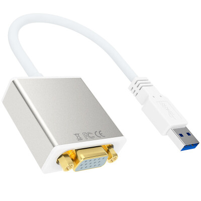BIAZE USB3.0 to VGA Converter USB3.0 Интерфейс Внешняя графика USB-адаптер для VGA USB2.0 HD Внешний проектор / дисплей Алюминий
BIAZE USB3.0 to VGA Converter USB3.0 Интерфейс Внешняя графика USB-адаптер для VGA USB2.0 HD Внешний проектор / дисплей Алюминий