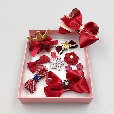 10PCS Kids Baby Girls Lace Bow Hair Clips Flower Barrette HairPins Gift Box Set
10PCS Kids Baby Girls Lace Bow Hair Clips Flower Barrette HairPins Gift Box Set