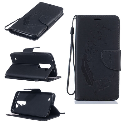 Black Feathers and birds Style Embossing Classic Flip Cover with Stand Function and Credit Card Slot for LG K7/K8
Black Feathers and birds Style Embossing Classic Flip Cover with Stand Function and Credit Card Slot for LG K7/K8
