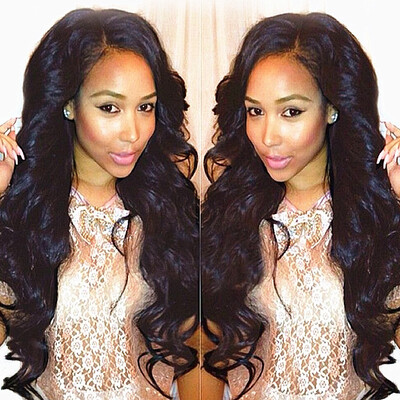 NLW 180 Density Brazilian virgin human hair Body wave Glueless Lace front wigs with baby hair for black women
NLW 180 Density Brazilian virgin human hair Body wave Glueless Lace front wigs with baby hair for black women