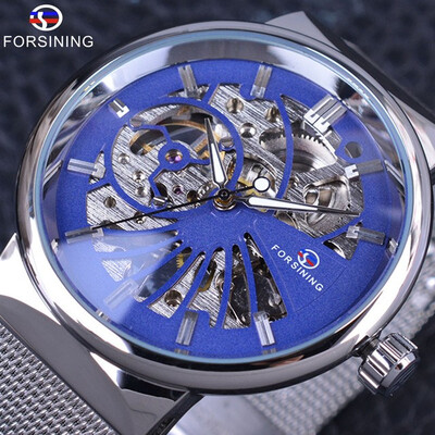 Forsining Golden Fashion Series Simple Skeleton Design Stainless Steel Open Work Mens Watches Top Brand Luxury Mechanical Watch
Forsining Golden Fashion Series Simple Skeleton Design Stainless Steel Open Work Mens Watches Top Brand Luxury Mechanical Watch