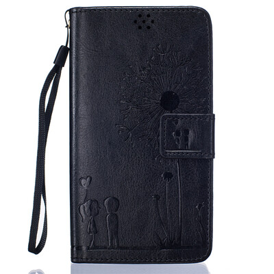 Black Lovers and Dandelion Style Embossing Classic Flip Cover with Stand Function and Credit Card Slot for LG G3
Black Lovers and Dandelion Style Embossing Classic Flip Cover with Stand Function and Credit Card Slot for LG G3