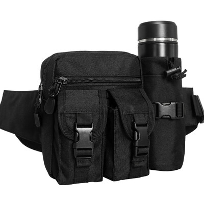 Kui Kui outdoor sports bag multi-functional military fans kettle pockets running cycling package military fans tactical package 5L ACU digital
Kui Kui outdoor sports bag multi-functional military fans kettle pockets running cycling package military fans tactical package 5L ACU digital