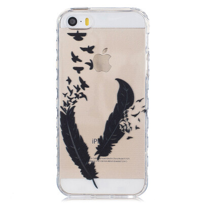 Two feathers Pattern Soft Thin TPU Rubber Silicone Gel Case Cover for PHONE 5/5S/5SE
Two feathers Pattern Soft Thin TPU Rubber Silicone Gel Case Cover for PHONE 5/5S/5SE