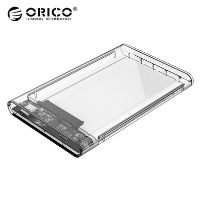 ORICO mobile hard disk box 25 inch USB31Gen210Gbps full transparent external box Type-C interface transparent 2139C3-G2
ORICO mobile hard disk box 25 inch USB31Gen210Gbps full transparent external box Type-C interface transparent 2139C3-G2