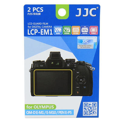 JJC LCP-EM1 Olympus E-P5 OMD E-M1 E-M10 Dedicated Camera Film Screen Protector High Permeability Scratch Screen Protector 2 sets
JJC LCP-EM1 Olympus E-P5 OMD E-M1 E-M10 Dedicated Camera Film Screen Protector High Permeability Scratch Screen Protector 2 sets