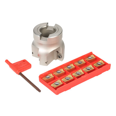 BAP400R-50-22 4 Flute Face End Mill Milling Cutter 10pcsbox APMT1604 Carbide Inserts T15 Wrench CNC Milling Machine Tools
BAP400R-50-22 4 Flute Face End Mill Milling Cutter 10pcsbox APMT1604 Carbide Inserts T15 Wrench CNC Milling Machine Tools
