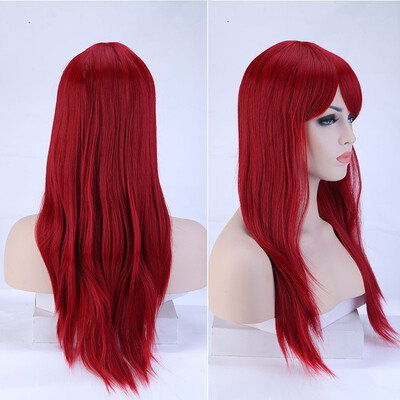 Anime Cosplay Synthetic Wig Long Curly Wavy Heat Resistant Fiber Full Wig with Bangs Layered Vogue for Women
Anime Cosplay Synthetic Wig Long Curly Wavy Heat Resistant Fiber Full Wig with Bangs Layered Vogue for Women