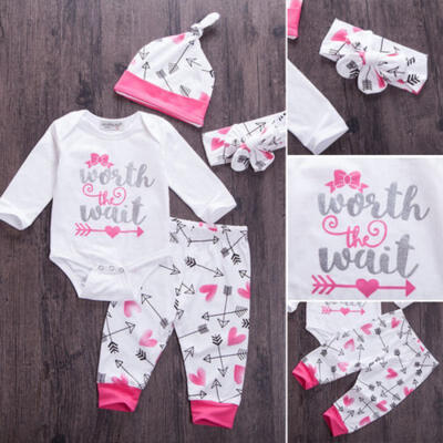 3pcs Newborn Kid Baby Girl Arrow Clothes Jumpsuit Romper Bodysuit Pants Outfits
3pcs Newborn Kid Baby Girl Arrow Clothes Jumpsuit Romper Bodysuit Pants Outfits