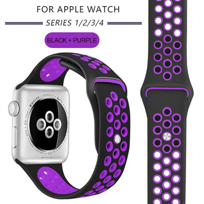 Kebbit Sport Silicone Band for Apple Watch Series 4 3 2 1 38mm 42MM 40mm 44MM Replacement Watch Strap iWatch Band
Kebbit Sport Silicone Band for Apple Watch Series 4 3 2 1 38mm 42MM 40mm 44MM Replacement Watch Strap iWatch Band