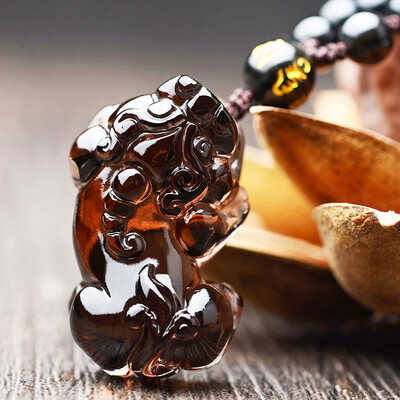 Shi Yue jewelry shiyuezhubao obsidian brave pendant ice obsidian necklace male and female models
Shi Yue jewelry shiyuezhubao obsidian brave pendant ice obsidian necklace male and female models