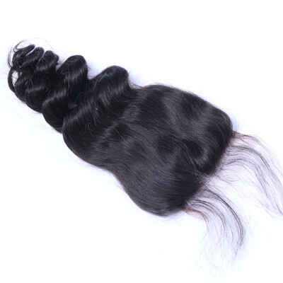 Loose Wave 4x4 Lace Closure with Baby Hair Brazilian Virgin Human Hair Closure for Women Natural Color
Loose Wave 4x4 Lace Closure with Baby Hair Brazilian Virgin Human Hair Closure for Women Natural Color