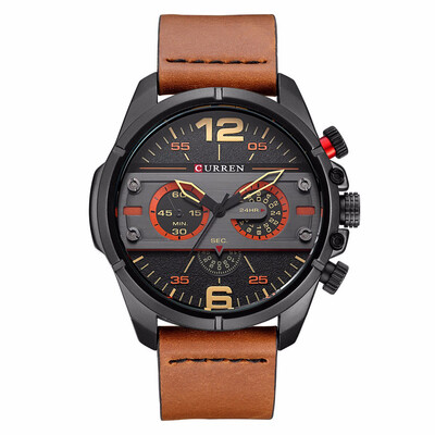 CURREN 8259 Quartz Man Watch Unique Fashion Sport Casual Brand Clock Army Military Business Original Movement Leather Waterproof W
CURREN 8259 Quartz Man Watch Unique Fashion Sport Casual Brand Clock Army Military Business Original Movement Leather Waterproof W
