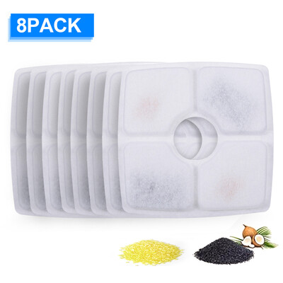 Cat Water Fountain Filters Replacement Filters for Pet Flower Veken Fountain Cat Water Fountain 8PCS
Cat Water Fountain Filters Replacement Filters for Pet Flower Veken Fountain Cat Water Fountain 8PCS