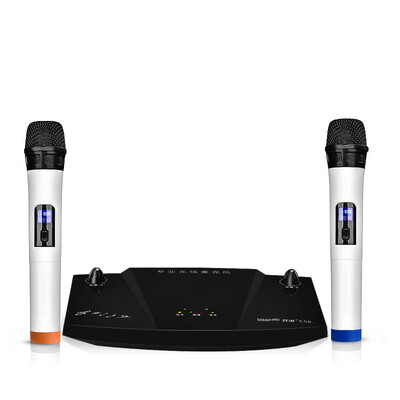 Shuangnuo C50 One with two wireless microphone Wireless handheld microphone Hands wheat KTV Stage Wireless microphone Professional K song Performance microphone
Shuangnuo C50 One with two wireless microphone Wireless handheld microphone Hands wheat KTV Stage Wireless microphone Professional K song Performance microphone