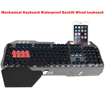 Gaming Wired Mechanical Keyboard LED Backlit with Tactile Anti-Ghosting Programmable
Gaming Wired Mechanical Keyboard LED Backlit with Tactile Anti-Ghosting Programmable