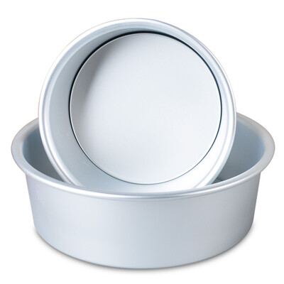 【Jingdong Supermarket】 1000 Mission Seiko Baking Mold Two-piece Set 6-inch 8-inch Anodic Round Round-bottomed Cake Mold Chifeng Sponge Cake Molded Cheese Mold Baking Tools
【Jingdong Supermarket】 1000 Mission Seiko Baking Mold Two-piece Set 6-inch 8-inch Anodic Round Round-bottomed Cake Mold Chifeng Sponge Cake Molded Cheese Mold Baking Tools