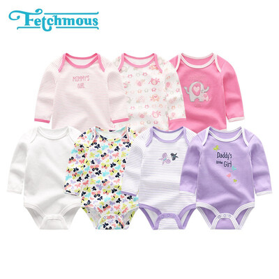 7PCSLot Unicorn Full Sleeve Newborn Baby Girls Clothes Rompers Babywear Bodysuists One Pieces Baby Boys Clothes Cotton O-Neck
7PCSLot Unicorn Full Sleeve Newborn Baby Girls Clothes Rompers Babywear Bodysuists One Pieces Baby Boys Clothes Cotton O-Neck