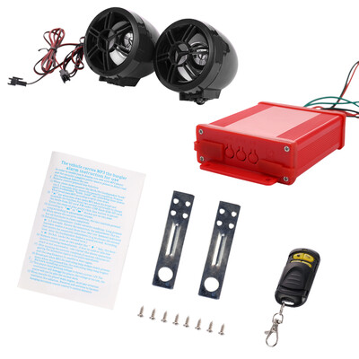 Mini Outdoor Portable Motocycle Audio System DC 12V MP3 Vehicle-mounted Music Player Sound Box Smart Remote Control Stereo Speaker
Mini Outdoor Portable Motocycle Audio System DC 12V MP3 Vehicle-mounted Music Player Sound Box Smart Remote Control Stereo Speaker