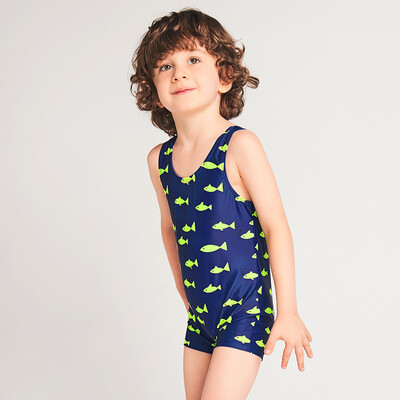 Yizi childrens swimwear boys baby Siamese hot spring bathing suit small childrens boy small vest swimwear EZI18B026 Navy print 110cm
Yizi childrens swimwear boys baby Siamese hot spring bathing suit small childrens boy small vest swimwear EZI18B026 Navy print 110cm