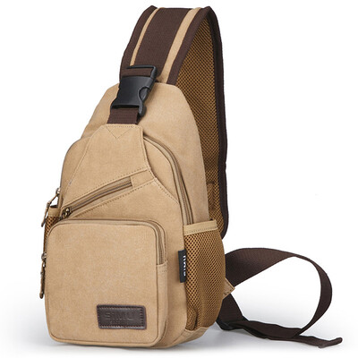 Simu SIMU chest bag shoulder bag Messenger bag simple fashion canvas bag multi-function pockets can put ipad mini 1611 Khaki
Simu SIMU chest bag shoulder bag Messenger bag simple fashion canvas bag multi-function pockets can put ipad mini 1611 Khaki