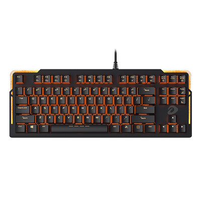 Darwin dare-u EK815 87 key water flow backlight game mechanical keyboard black tea shaft
Darwin dare-u EK815 87 key water flow backlight game mechanical keyboard black tea shaft