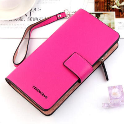 US Women Clutch Leather Wallet Long Card Holder Phone Bag Case Purse Handbags
US Women Clutch Leather Wallet Long Card Holder Phone Bag Case Purse Handbags