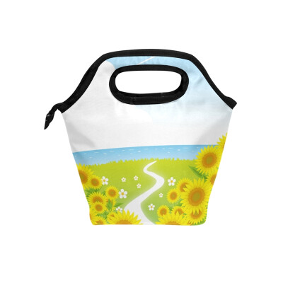 Beach Sunflower Lunch Bag Tote Bag Travel Picnic Organizer Lunch Holder Handbags Lunch Bag Box
Beach Sunflower Lunch Bag Tote Bag Travel Picnic Organizer Lunch Holder Handbags Lunch Bag Box