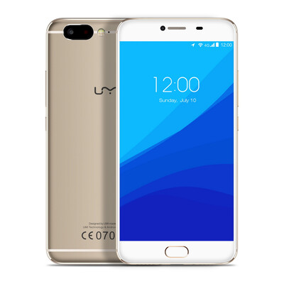 UMI Z Smartphone Global first launch Helio X27 4GB RAM 32GB ROMgold