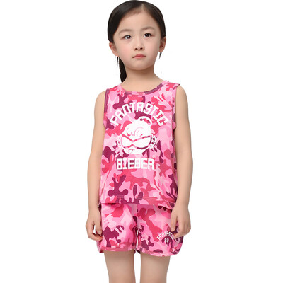 Yu Zhaolin children's T-shirt boys and girls sleeveless vest shorts suit M416607 pink camouflage 130 yards
Yu Zhaolin children's T-shirt boys and girls sleeveless vest shorts suit M416607 pink camouflage 130 yards