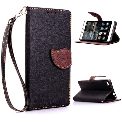 Black Design PU Leather Flip Cover Wallet Card Holder Case for Huawei Ascend P8
Black Design PU Leather Flip Cover Wallet Card Holder Case for Huawei Ascend P8