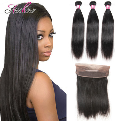 360 Lace Frontal With Bundle Brazilian Straight With Closure 360 Frontal Human Hair Bundles With Frontal Closure
360 Lace Frontal With Bundle Brazilian Straight With Closure 360 Frontal Human Hair Bundles With Frontal Closure