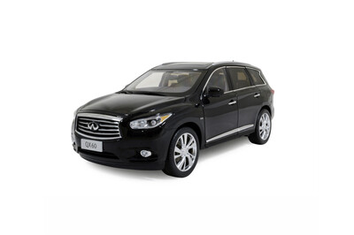 118 scale Infiniti QX60 2014 diecast model car black