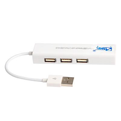 Sanba (SANBAO) SU-203 usb2.0 cable 100 mega network card with 3 hub hub Apple laptop usb cable converter
Sanba (SANBAO) SU-203 usb2.0 cable 100 mega network card with 3 hub hub Apple laptop usb cable converter