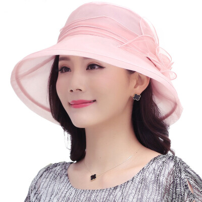 Lan Shiyu M0550 shade female hat silk summer Korean version of sunscreen big along the mulberry silk hat sun hat sweet powder
Lan Shiyu M0550 shade female hat silk summer Korean version of sunscreen big along the mulberry silk hat sun hat sweet powder