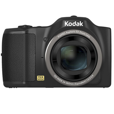 Kodak FZ152 portable digital camera black 1615 million pixels 3 inches screen 15 optical zoom 24mm wide angle 720P HD shooting
Kodak FZ152 portable digital camera black 1615 million pixels 3 inches screen 15 optical zoom 24mm wide angle 720P HD shooting