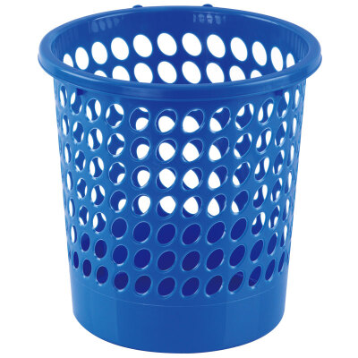 COMIX) diameter 24.5cm blue buckle durable round basket / cleaning bucket / trash office stationery L201
COMIX) diameter 24.5cm blue buckle durable round basket / cleaning bucket / trash office stationery L201