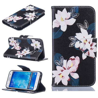 Black lily Design PU Leather Flip Cover Wallet Card Holder Case for SAMSUNG GALAXY J5
Black lily Design PU Leather Flip Cover Wallet Card Holder Case for SAMSUNG GALAXY J5