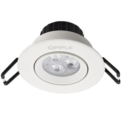 Jingdong Supermarket Op lighting OPPLE led spotlights downlight ceiling light aluminum paint white 3 watts yellow 3000K hole 5-6 cm
Jingdong Supermarket Op lighting OPPLE led spotlights downlight ceiling light aluminum paint white 3 watts yellow 3000K hole 5-6 cm