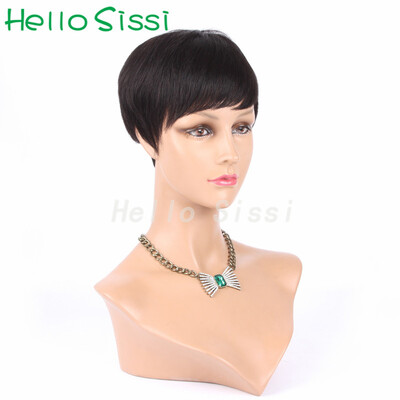 Cheap Pixie Cut Short Glueless Lace Front Human Hair Wigs with Bangs for African Americans Best Brazilian Hair Wigs
Cheap Pixie Cut Short Glueless Lace Front Human Hair Wigs with Bangs for African Americans Best Brazilian Hair Wigs