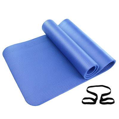 Kay speed upgrade non-slip yoga mat 185 * 80cm lengthened widening and thickening 10mm sports fitness pad (including straps) EA033 gray
Kay speed upgrade non-slip yoga mat 185 * 80cm lengthened widening and thickening 10mm sports fitness pad (including straps) EA033 gray