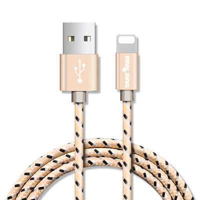 Chick Mohr Braid Pattern Lightning Cell Phone Data Charging Cable 1M For Apple iPhone6 6s Plus iPad4 5 Air Pro mini2 34 Tu Hao Gold
Chick Mohr Braid Pattern Lightning Cell Phone Data Charging Cable 1M For Apple iPhone6 6s Plus iPad4 5 Air Pro mini2 34 Tu Hao Gold