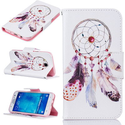 Feather wind chimes Design PU Leather Flip Cover Wallet Card Holder Case for SAMSUNG GALAXY J5
Feather wind chimes Design PU Leather Flip Cover Wallet Card Holder Case for SAMSUNG GALAXY J5