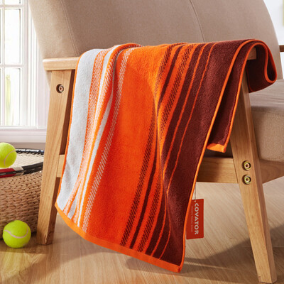 Covator Sports Towel Cotton Stripe Sports Towel Fitness Towel Sweat Increased 11468 Orange Coffee Stripes 40 110cm
Covator Sports Towel Cotton Stripe Sports Towel Fitness Towel Sweat Increased 11468 Orange Coffee Stripes 40 110cm