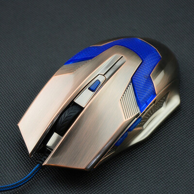 Manufacturers selling cool mink Wang G11 diamond metal wire six button backlight for emitting light game computer mouse
